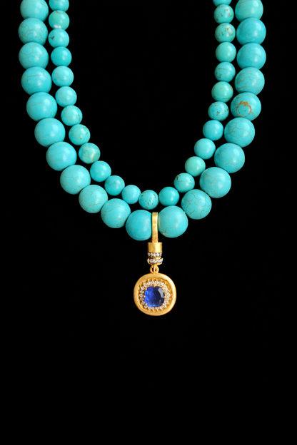 Sapphire Charm
